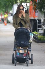 IRINA SHAYK Out and About in New York 06/19/2019