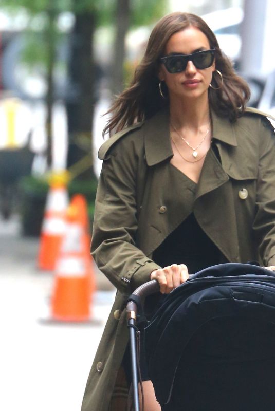 IRINA SHAYK Out and About in New York 06/19/2019
