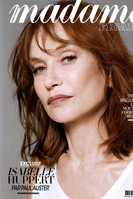 ISABELLE HUPPERT in Madame Figaro, May 2019