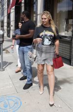 ISKRA LAWRENC Leaves Cartier Store in Beverly Hills 06/10/2019