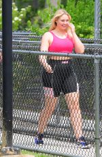 ISKRA LAWRENCE at Six Flags Great Adventure in New Jersey 06/06/2019