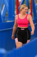 ISKRA LAWRENCE at Six Flags Great Adventure in New Jersey 06/06/2019