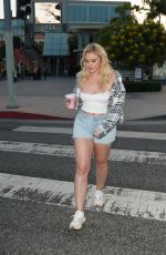 ISKRA LAWRENCE Leaves Starbucks in Los Angeles 06/08/2019