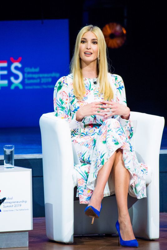 IVANKA TRUMP at Global Entrepreneurship Summit 2019 in Hague 06/05/2019