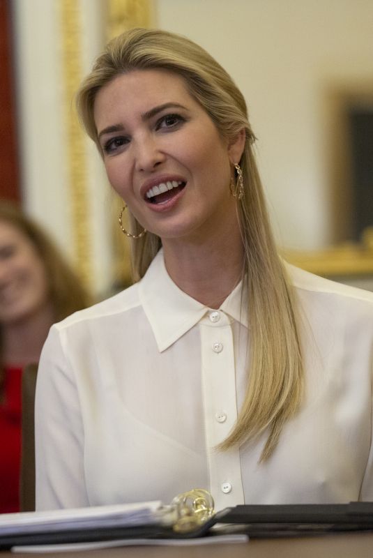 IVANKA TRUMP at U.S. Capitol Women, Peace and Security Roundtable in Washington D.C. 06/11/2019