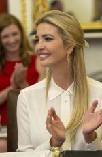 IVANKA TRUMP at U.S. Capitol Women, Peace and Security Roundtable in Washington D.C. 06/11/2019