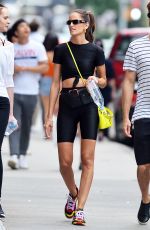 IZABEL GOULART and Kevin Trapp Leaves a Gym in New York 06/17/2019