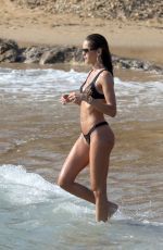 IZABEL GOULART in Bikini on the Beach in Mykonos 06/27/2019