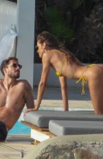 IZABEL GOULART in Bikini on Vacation in Mykonos 06/25/2019