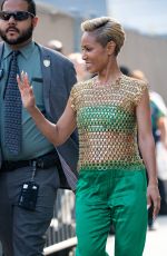 JADA PINKETT SMITH Arrives at Jimmy Kimmel Live in Los Angeles 06/05/2019