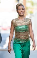 JADA PINKETT SMITH Arrives at Jimmy Kimmel Live in Los Angeles 06/05/2019