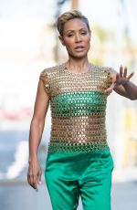 JADA PINKETT SMITH Arrives at Jimmy Kimmel Live in Los Angeles 06/05/2019