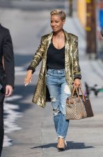 JADA PINKETT SMITH Arrives at Jimmy Kimmel Live in Los Angeles 06/05/2019