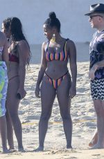JANELLE MONAE in Bikini on the Beach in Cabo 06/18/2019