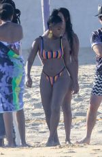 JANELLE MONAE in Bikini on the Beach in Cabo 06/18/2019