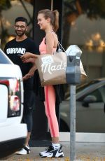 JASMINE TOOKES and JOSEPHINE SKRIVER Leaves Dogpound Gym in Los Angeles 06/15/2019