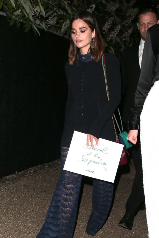 JENNA LOUISE COLEMAN Leaves Serpentine Gallery Summer Party 2019 in London 06/25/2019
