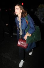 JENNA LOUISE COLEMAN Leaves The Old Vic Theatre in London 06/08/2019