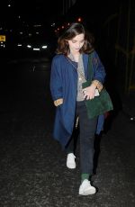 JENNA LOUISE COLEMAN Leaves The Old Vic Theatre in London 06/08/2019