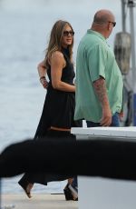 JENNIFER ANISTON Leaves a Yacht in Marina Del Rey 06/11/2019