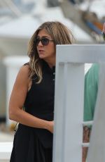 JENNIFER ANISTON Leaves a Yacht in Marina Del Rey 06/11/2019