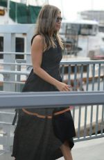 JENNIFER ANISTON Leaves a Yacht in Marina Del Rey 06/11/2019