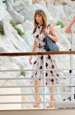 JENNIFER FLANVIN and SCARLET ROSE STALLONE at Eden Roc Hotel at Cannes Film Festival 05/24/2019