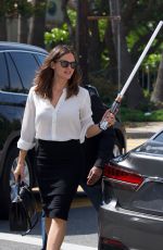 JENNIFER GARNER Arrives at a Church in Brentwood 06/09/2019