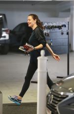 JENNIFER GARNER Heading to a Gym in Los Angeles 06/27/2019