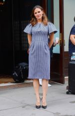 JENNIFER GARNER Leaves Her Hotel in New York 06/18/2019