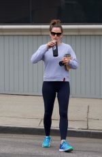 JENNIFER GARNER Out for Morning Coffee in Brentwood 06/15/2019