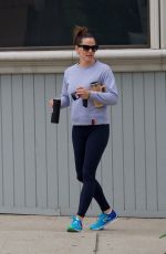 JENNIFER GARNER Out for Morning Coffee in Brentwood 06/15/2019