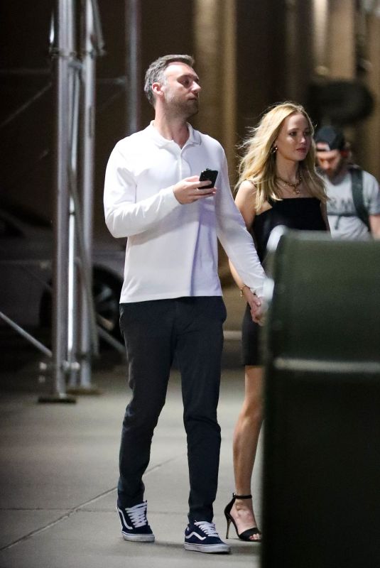 JENNIFER LAWRENCE and Cooke Maroney Night Out in New York 06/09/2019
