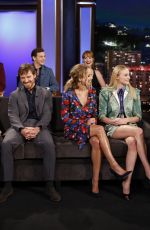 JENNIFER LAWRENCE, SOPHIE TURNER and JESSICA CHASTAIN at Jimmy Kimmel Live in Hollywood 06/04/2019