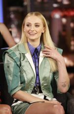 JENNIFER LAWRENCE, SOPHIE TURNER and JESSICA CHASTAIN at Jimmy Kimmel Live in Hollywood 06/04/2019