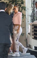 JENNIFER LOPEZ Arrives at a Gym in Los Angeles 06/19/2019