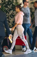 JENNIFER LOPEZ Arrives at a Gym in Los Angeles 06/19/2019