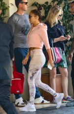JENNIFER LOPEZ Arrives at a Gym in Los Angeles 06/19/2019