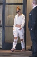JENNIFER LOPEZ Leaves Four Seasons Hotel in Houston 06/25/2019