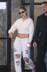 JENNIFER LOPEZ Leaves Four Seasons Hotel in Houston 06/25/2019