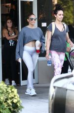 JENNIFER LOPEZ Leaves UFC Gym in Miami 05/31/2019