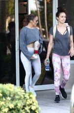 JENNIFER LOPEZ Leaves UFC Gym in Miami 05/31/2019