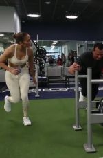 JENNIFER LOPEZ Workout at a Gym - Instagram Pictures and Video 06/26/2019