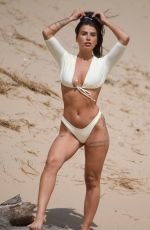 JENNY THOMPSON in Bikini at a Beach in Spain 06/12/2019