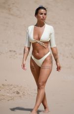 JENNY THOMPSON in Bikini at a Beach in Spain 06/12/2019