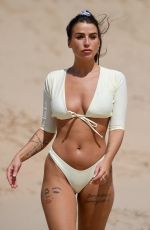 JENNY THOMPSON in Bikini at a Beach in Spain 06/12/2019