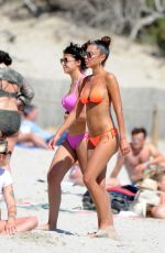 JESSICA AIDI in Bikini on the Beach in Ibiza 05/27/2019