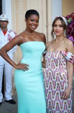 JESSICA ALBA and GANRIELLE UNION at Cocktail Party at Palace of Monaco 06/16/2019