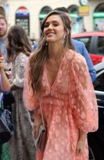 JESSICA ALBA Arrives at Douglas the Perfumery in Milan 06/20/2019