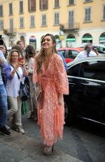 JESSICA ALBA Arrives at Douglas the Perfumery in Milan 06/20/2019